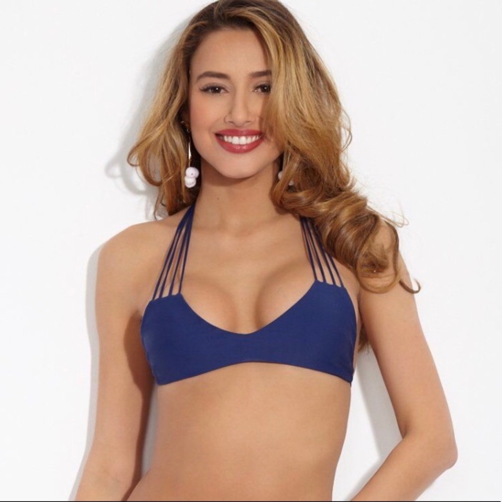 Royal Blue Mikoh top- size small